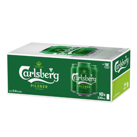 Carlsberg Pilsner Cans 10x330ml