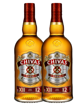 Chivas Regal 1L 2 for $145
