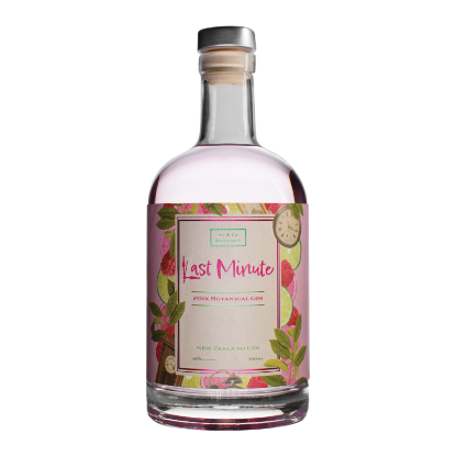 KJ & Co Distillery Last Minute Pink Botanical Gin 700ml