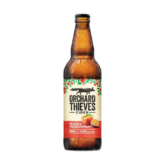 Orchard Thieves Cider Peach & Passionfruit Bottle 500ml