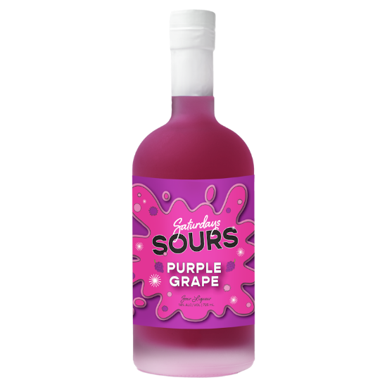 Saturdays Sours Purple Grape 14% 725ml