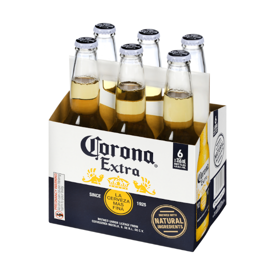 Corona Extra Bottles 6x355ml
