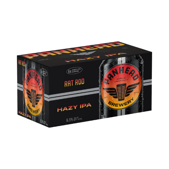 Panhead Rat Rod Hazy IPA Cans 6x330ml