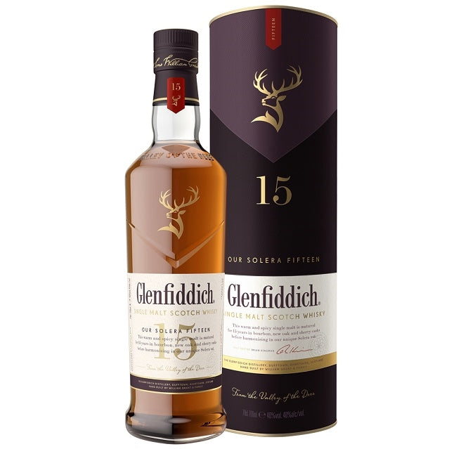 Glenfiddich 15YO Single Malt Whisky 700ml