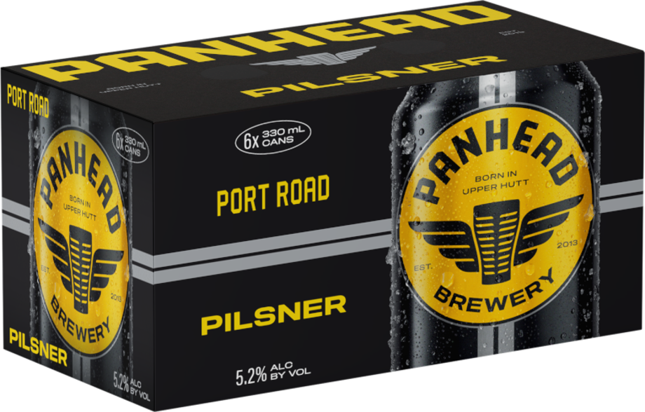 Panhead Port Road Pilsner 330mL 6PK Can