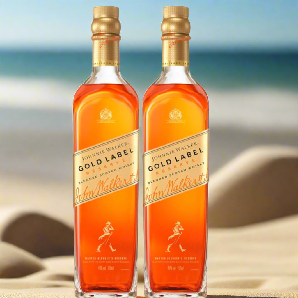 Johnnie walker Gold label 700ml 2 for $160