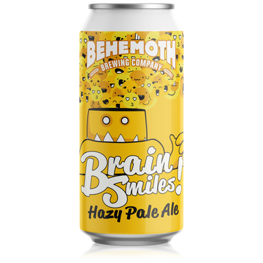 Behemoth Brain Smiles Hazy Pale Ale Can 440ml