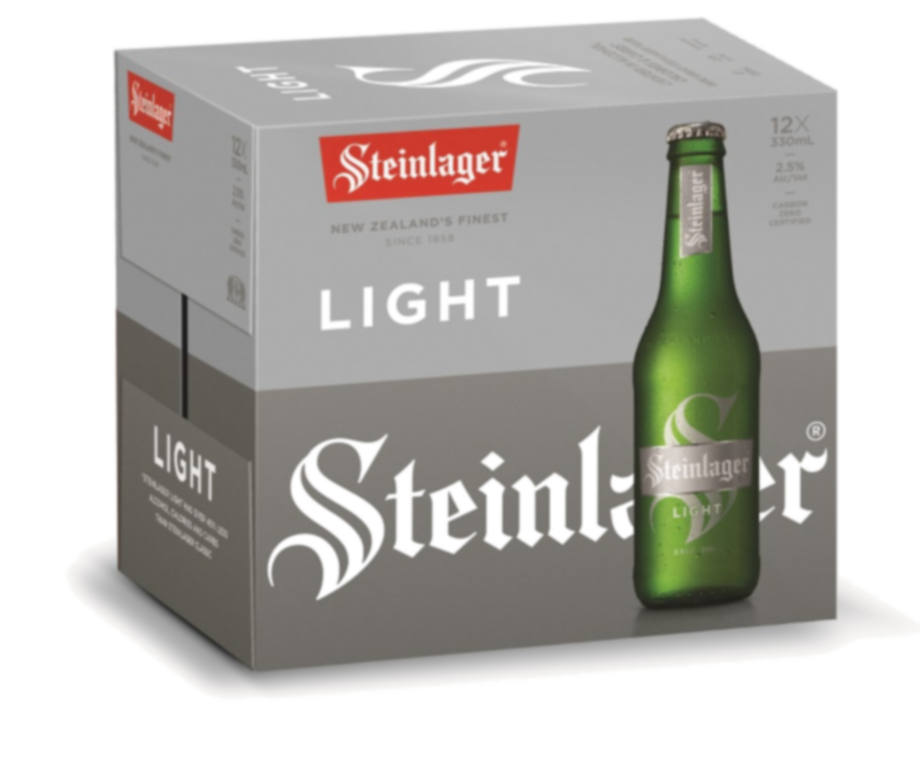 Steinlager Light 330mL Bottle 12 Pack