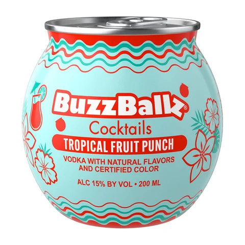 BUZZBALLZ TROPICAL PUNCH 15% 200 MLS