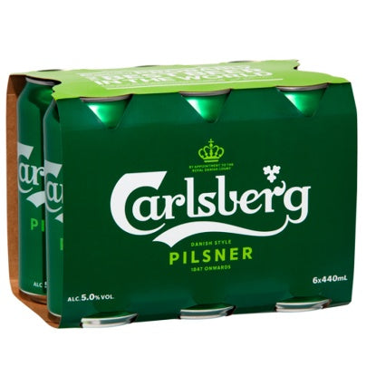 Carlsberg 6pk 440ml Cans