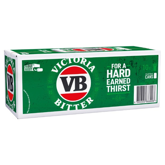 Victoria Bitter Cans 10x375ml