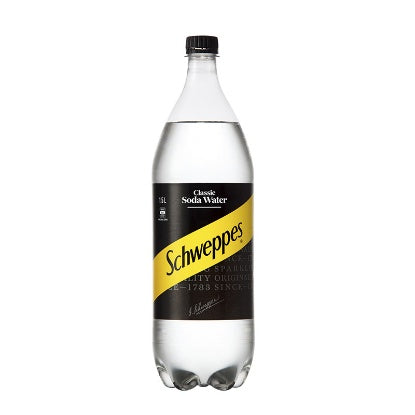Schweppes Classic Soda Water PET Bottle 1.5 LT