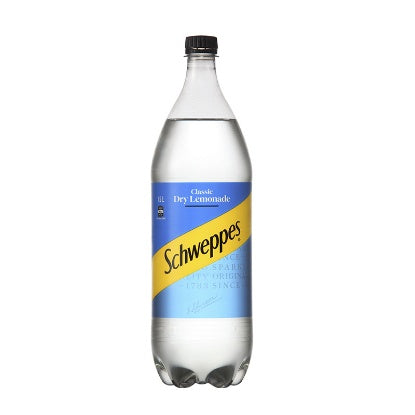 Schweppes Classic Dry Lemonade PET Bottle 1.5 LT