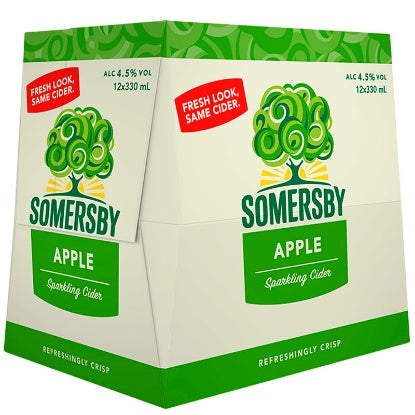 Somersby Crisp Apple 12pk 330ml Btls