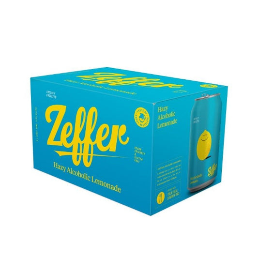 Zeffer Hazy Alcoholic Lemonade 5% Cans 6x330ml