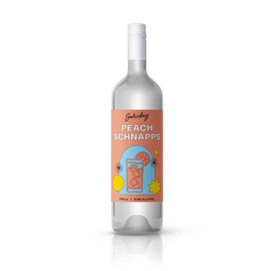 Saturdays Peach Schnapps 13.9% 750ml
