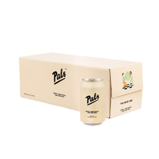 Pals Vodka, Pink Guava, Lime 5% Cans 10x330ml