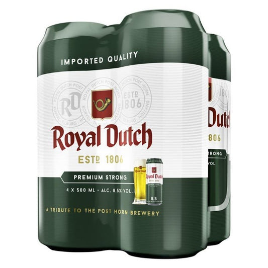 Royal Dutch 8.5% Premium Strong Cans 4x500ml