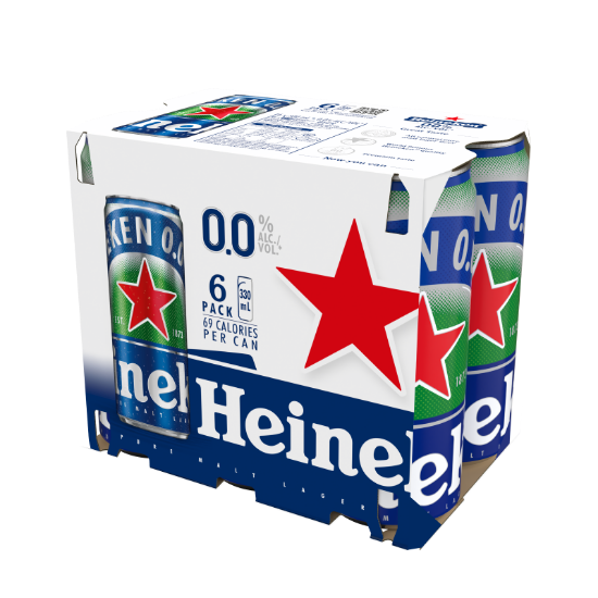 Heineken 0.0% Cans 6x330ml