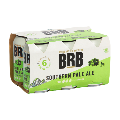 Boundary Road Brewery Southern Pale Ale Cans 6x330ml