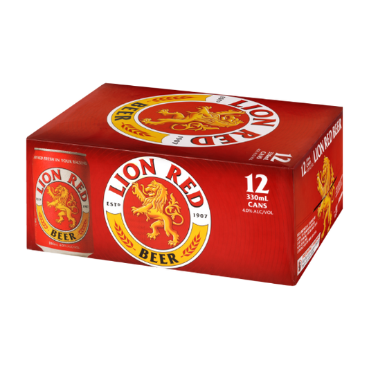 Lion Red Cans 12x330ml