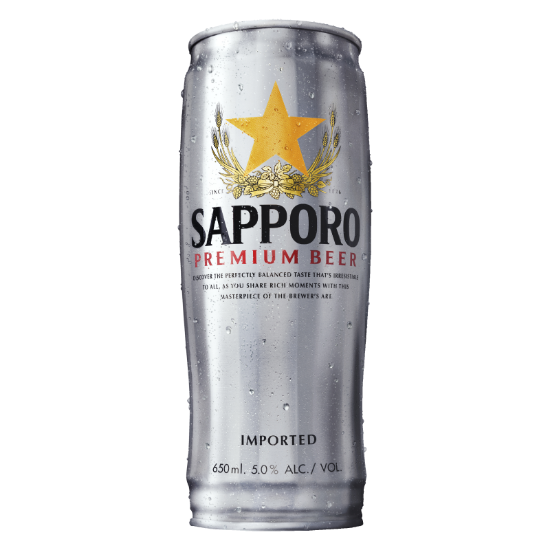 Sapporo Premium Japanese Beer Can 650ml