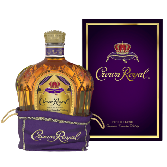 Crown Royal Deluxe Blended Canadian Whisky 750ml