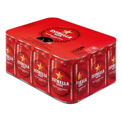 Estrella Damm Cans 12x330ml