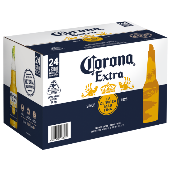 Corona Extra Bottles 24x330ml