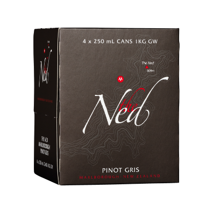 The Ned Pinot Gris Cans 4x250ml