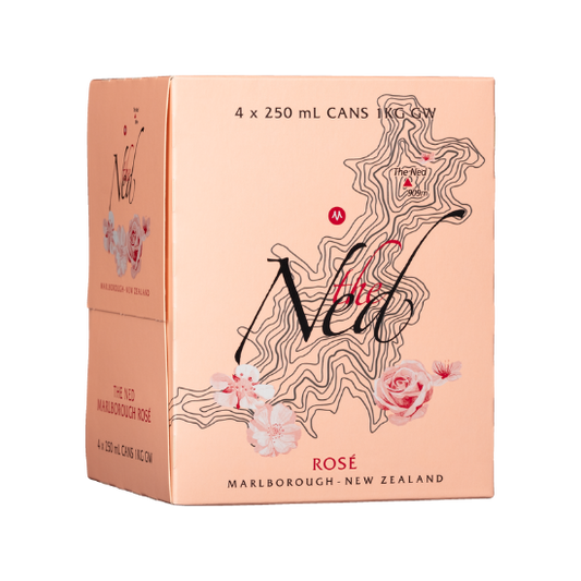 The Ned Rosé Cans 4x250ml