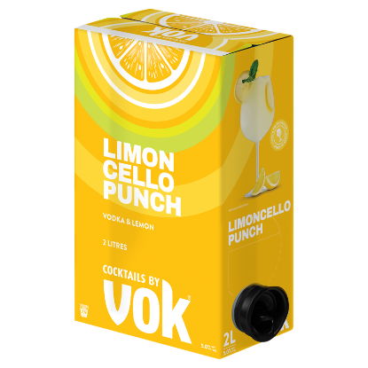 Vok Cocktails Limoncello Punch 5% Cask 2 LT