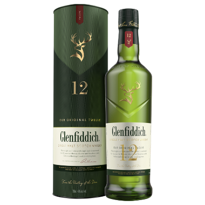 Glenfiddich 12YO Single Malt Whisky 700ml
