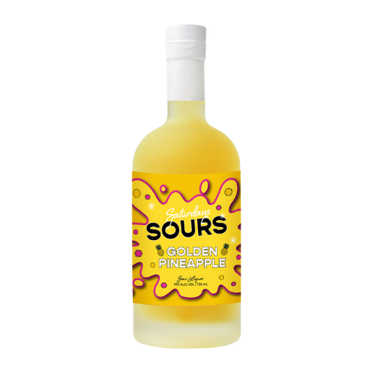 Saturdays Sours Golden Pineapple 14% 725ml