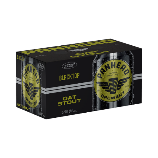 Panhead Blacktop Oat Stout Cans 6x330ml