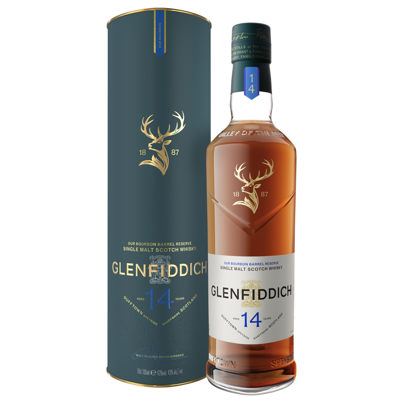Glenfiddich 14YO Bourbon Barrel Reserve Single Malt 700ml