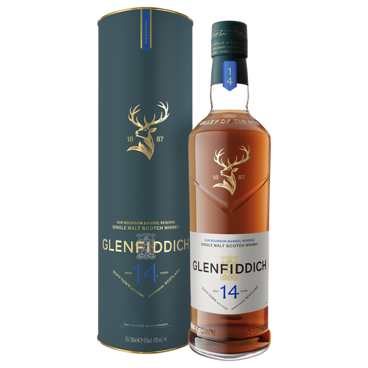 Glenfiddich 14YO Bourbon Barrel Reserve Single Malt 700ml