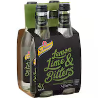 Schweppes Traditional Lemon, Lime & Bitters 4*330ML
