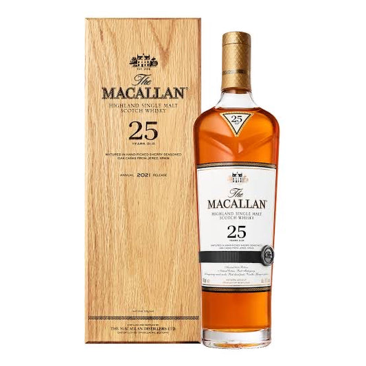 Macallan 25YO Sherry Oak 700ml 2021
