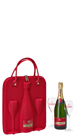PIPER HEIDSIECK Brut NV & 2 Glass Travel Pack NV