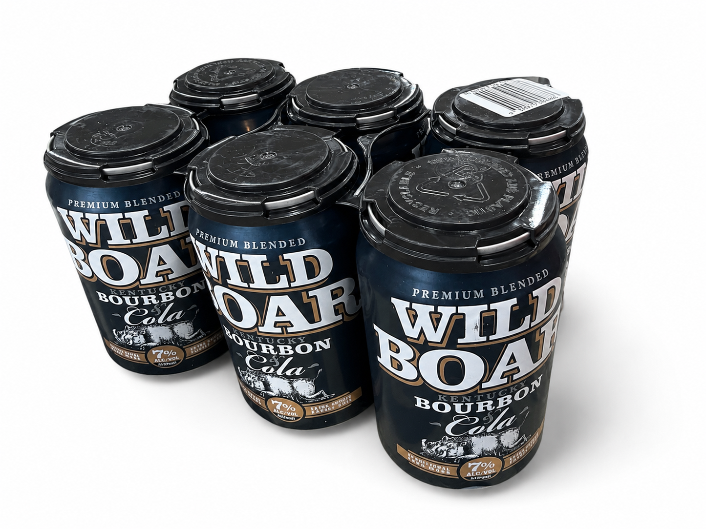 Wildboar bourbon & cola 7% 6pk cans