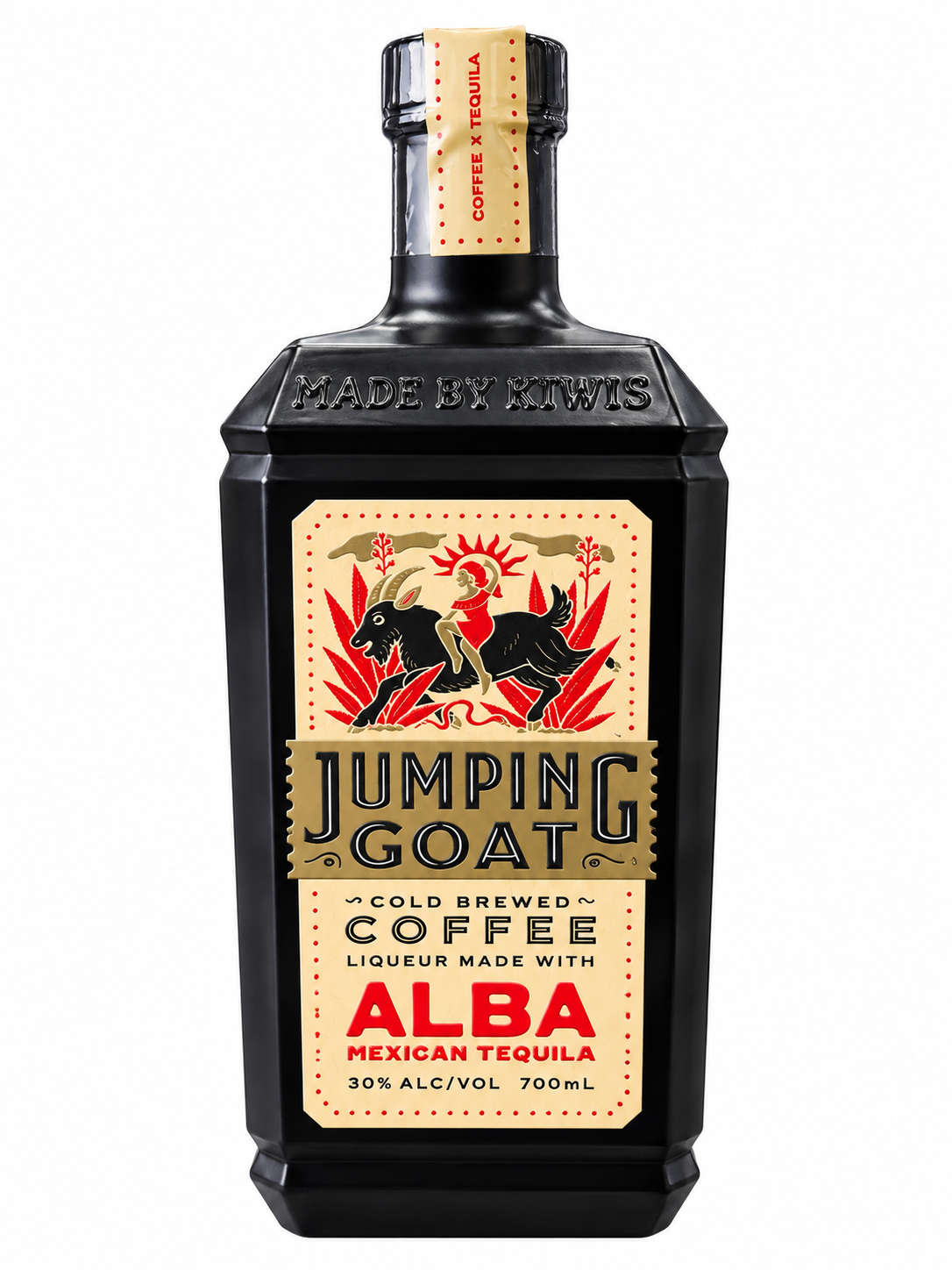 Jumping Goat Coffee Liqueur with Alba Tequila – 700ml