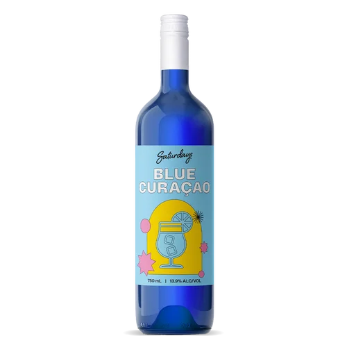 Saturdays Blue Curaçao 13.9% 750ml