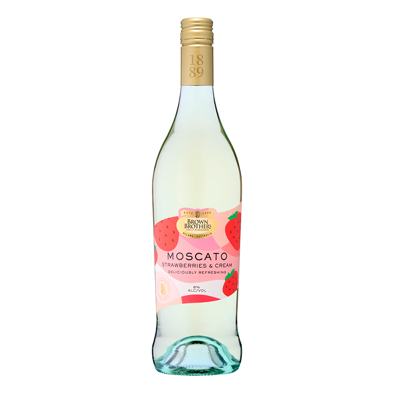 Brown Brothers Moscato Strawberries and Cream 750ml