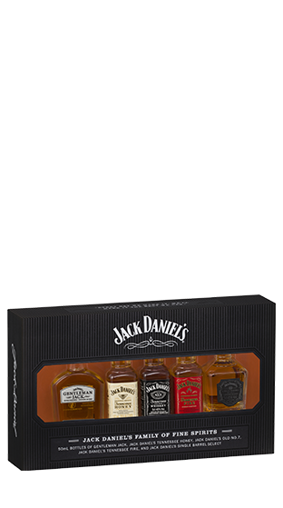 JACK DANIELS Mixed Pack 5x50ml