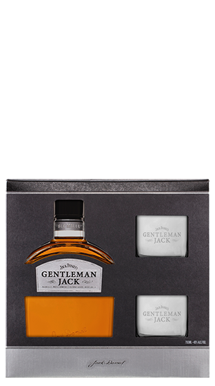 GENTLEMAN JACK 2 Glass Gift Box