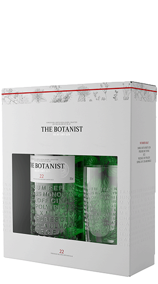 THE BOTANIST GIN Gin & Glass Giftpack 700ml