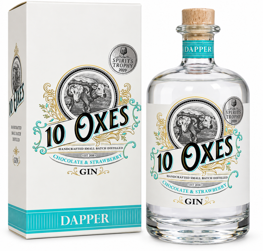 10 Oxes Chocolate & Strawberry Gin (750ml)