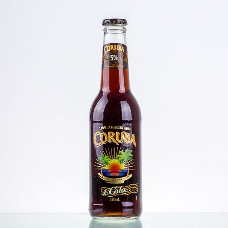 Coruba Dark Rum & Cola 4.8% Bottles 4pk
