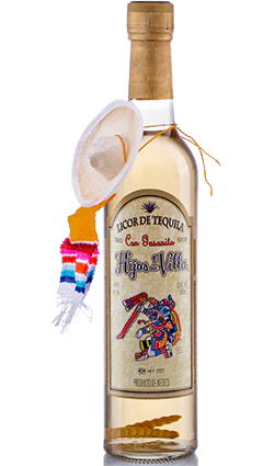 Hijos de Villa Tequila 500ml with 2 worms